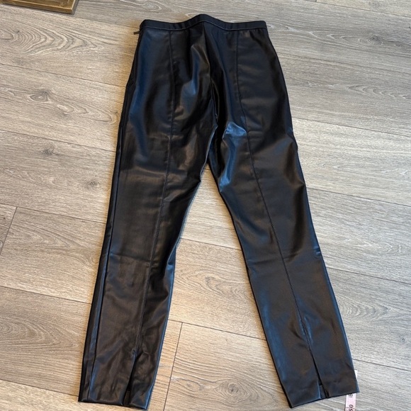 ZARA FAUX LEATHER LEGGINGS - Picture 8 of 9